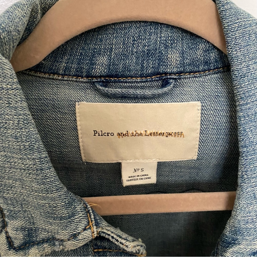 Anthropologie Pilcro and the Letterpress Denim Vest - Picture 4 of 5